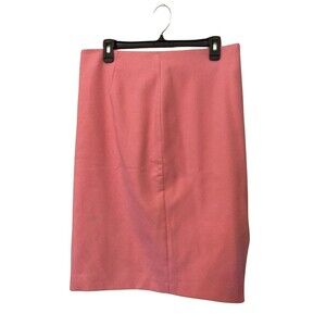 Vintage Loft Pink A-Line Asymmetrical Zip Skirt - size 8